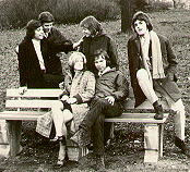 1972 vor dem Burgteich zum Sektionsball